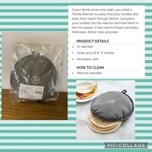 Pampered Chef Tortilla Warmer NEW